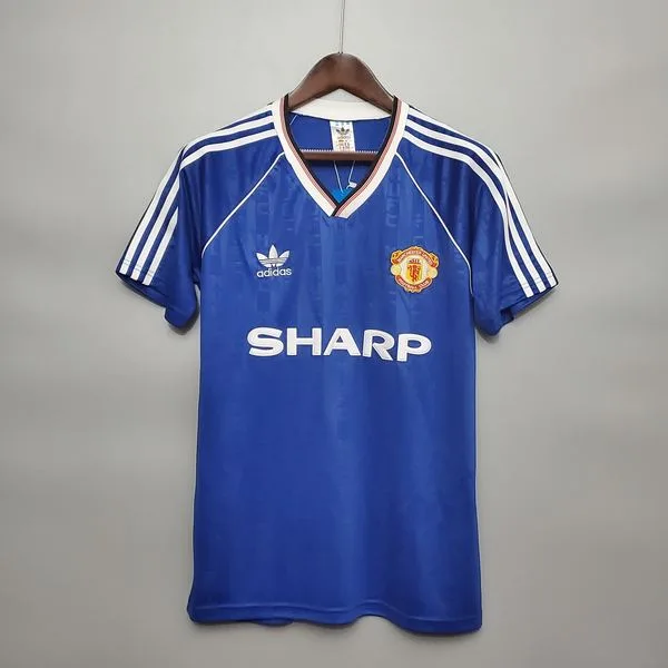 Camiseta de fútbol Manchester United 1990/92 TERCERA MANGA CORTA VERSION FAN